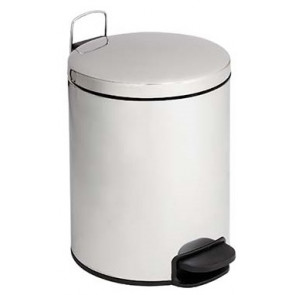 Pedal bin MDL brushed or polished stainless steel 430 5 Model BIN PLUS 112055