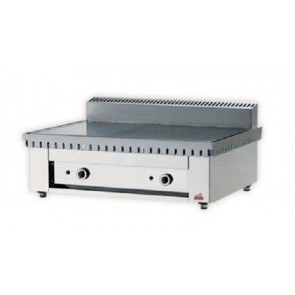 Countertop Gas piadina cooker PL Model CP6 Stainless steel flat Capacity 6 piadina