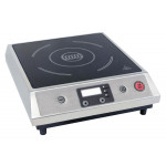 Induction plate Model IND270B Glass-ceramic plate Power kW 2,7 Inductive surface: mm 140 ÷ mm 220 Led display