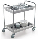 Service trolley SR 2 tray Model TROL 2D