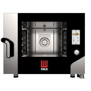 Convection oven with TOUCH SCREEN controls Model MKF464TS Capacity n.4 Trays/Grids cm 60x 40 Power Kw 7,8 Drop down door