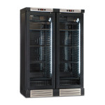 Wine cooler KLI 2 doors with on/off fan Model CLW820LBLACK
