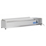 Refrigerated ingredients display case Model VRX14/33SS stainless steel Compatible with containers 6 x GN1/4