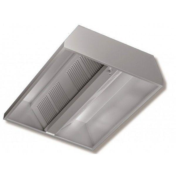 Central hood Stainless Steel Aisi 430 satin scotch-brite RP Model DSC18/20
