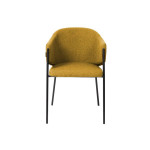 Indoor armchair TESR Powder coated metal frame, fabric covering. Model 1939-UK02
