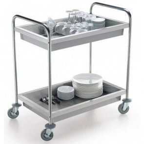 Service trolley SR 2 tray Model TROL 2D
