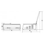Vacuum machine,  Sealing Bar mm 260 Model Easysoft 25 memory programs Vacuum pump:mc/h 4