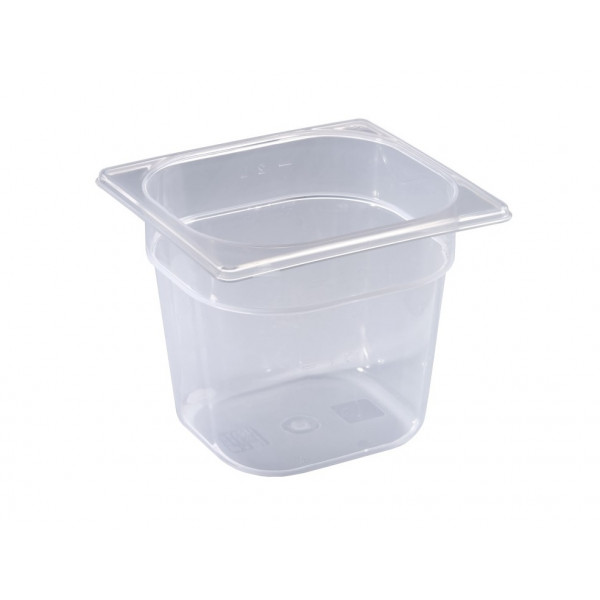 Polypropylene gastronorm container 1/6 Model PP16200