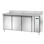 Ventilated counter Model AK3202TNSG GN 1/1 With splashback For remote refrigeration unit