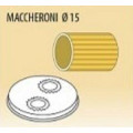 Mould maccheroni diameter 15 for fresh pasta machine model MPF8