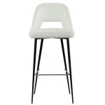 Indoor stool TESR Powder coated metal frame, fabric or synthetic leather Model 1617-TOP10 DIFFERENT COLOURS