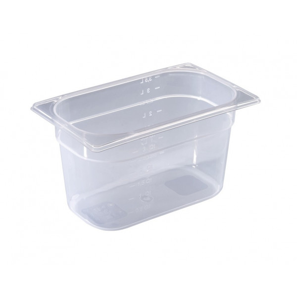 Polypropylene gastronorm container 1/4 Model PP14200