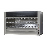 Gas rotisserie ENG Model ChurrascoCM29G 3 racks Independent motor for each sword Swords N. 29 stainless steel cm 50