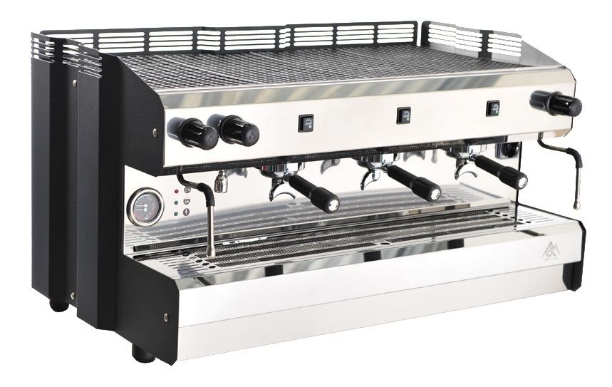 Moka Italmax Da Fornello – Macchina Caffè Espresso 3 Tazze, Alluminio Multicolor
