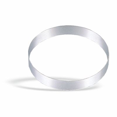 Anello rotondo per mousse in acciaio inox 80x45 Modello 630-008