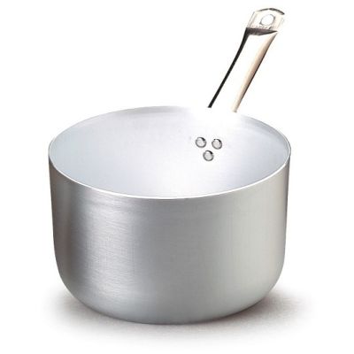 Casseruola alta in Alluminio con un manico Capacità lt. 1,5 Superficie induzione ø cm. 11 Spessore 3 cm Dimensioni ø cm. 16 x 8h Modello 290-416