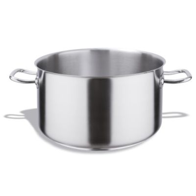 Casseruola alta in Acciaio inox 18/10 Capacità lt. 3 Dimensioni ø cm. 18x12h Modello 103-018