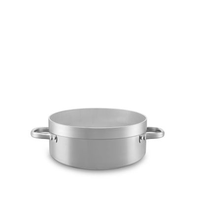 Casseruola bassa in Alluminio Capacità lt. 6,7 Dimensioni ø cm. 28x11h Modello 117-328
