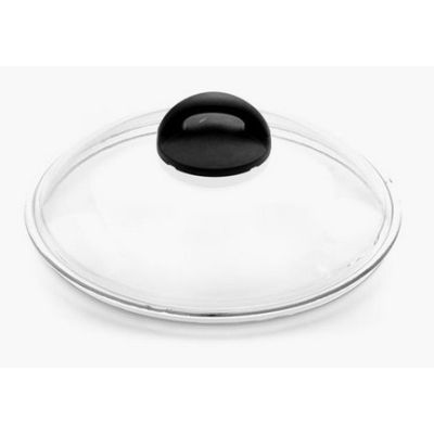 Coperchio in vetro Manico in BACHELITE Vetro BOROSILICATO Dimensioni ø cm. 28 Modello WI7028