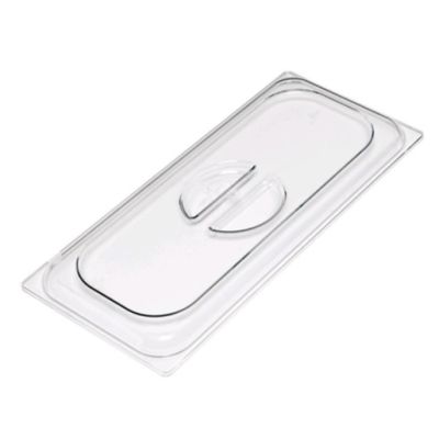 Coperchio in plexiglass per bacinelle da gelateria Dimensioni mm. L 360 x P 165 GECPX3616