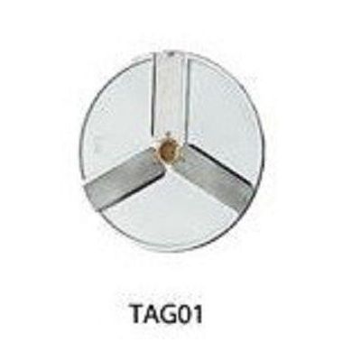 Disco per taglio spessore 1mm DF01 - adatto per cetrioli, carote anelli di cipolla, patate fritte, cavoli bianchi, ecc per Tagliaverdura Modelli TITANIUM