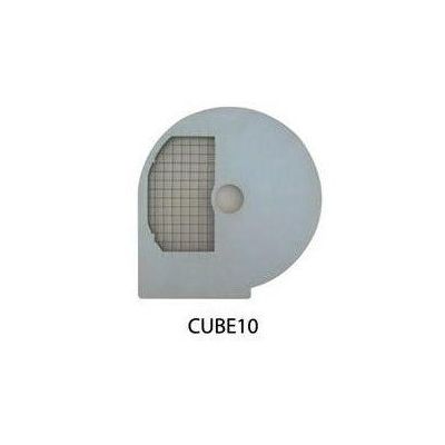 Disco per cubettare PS10 - adatto per cubi di circa 10mm (+ disco da taglio tag10) per Tagliaverdura Modello TITANIUM