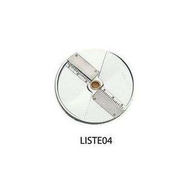 Disc for curved strips thickness 4mm DQ04 Suitable for julienne cut for Vegetable cutter Model TITANIUM
