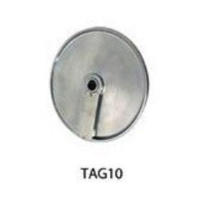 Disco per taglio spessore 10mm DF10 - adatto per cubi di 10mm e tagli grossi (in combinazione con il disco per cubettare disc/cube10) per Tagliaverdura Modelli TITANIUM