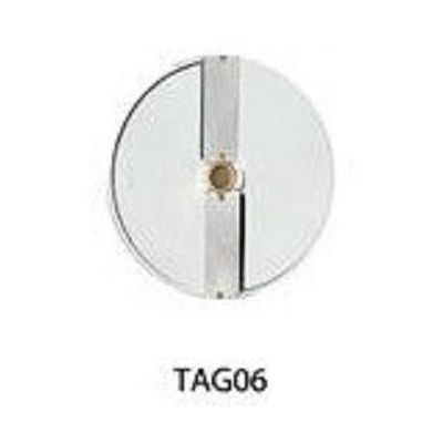 Disco per taglio spessore 6mm DF06 - adatto per pomodori, agrumi, banane, cipolle, mele, patate lesse, funghi, sedano per Tagliaverdura Modelli TITANIUM