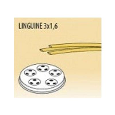 Trafila Linguine 3x1,6 per macchina della pasta MPF 1.5 E PF15E