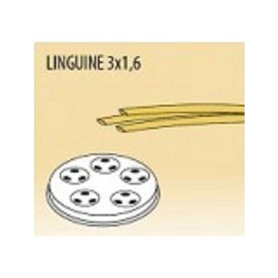 Trafila Linguine 3x1,6 per macchina della pasta MPF 2,5 e PF25E