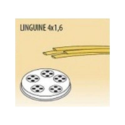 Trafila Linguine 4x1,6 per macchina della pasta MPF4 e PF40E