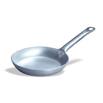 Padella in Alluminio con manico in acciaio inox Dimensioni ø cm. 32x5.5h Modello 231-032
