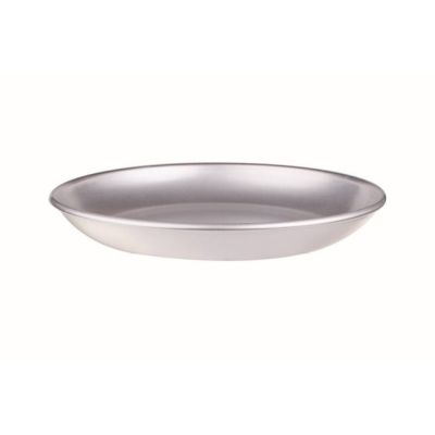 Vassoio in acciaio inox per frutti di mare Dimensioni cm. ⌀ 24x 4,5 Modello 125024