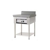 Cuocipiada Elettrico PL Modello CPE4 Su tespolo Piana al Cromo su gambe in acciaio inox Capacità 4 piadine Piana al cromo 