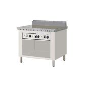 Cuocipiada Elettrico PL Modello CPE6 Su vano a giorno piana in ferro Su vano inox a giorno Capacità 6 piadine Piana in ferro