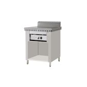 Cuocipiada Elettrico PL Modello CPE4 Su vano a giorno Piana al Cromo su vano inox a giorno Capacità 4 piadine Piana al cromo 