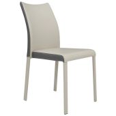 Sedia da interno TESR Struttura in metallo, rivestimento in ecopelle Modello 1451-7BD