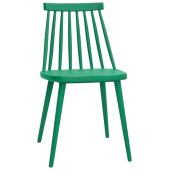Sedia da esterno TESR Struttura in polipropilene Modello 1480-XH3 VERDE