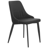 Sedia da interno TESR Struttura in metallo verniciato, rivestimento in ecopelle Modello 1528-T07