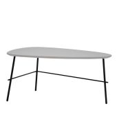 Tavolino da interno TESR Struttura in metallo verniciato, piano MDF verniciato. Modello 1681-SE02