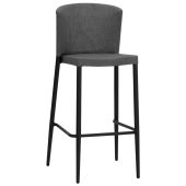 Sgabello da esterno TESR ​Struttura in alluminio verniciato, rivestimento in textilene Modello 1791-MY1