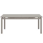  Tavolo da interno TESR Struttura in alluminio verniciato, piano allungabile in vetro temperato antigraffio Modello 1810-SD85