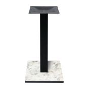 Base da interno TESR Basi in stratificato HPL COMPACT, spessore 20 mm, tubo in metallo, piastra superiore (300 x 300 x 3 mm) piedini regolabili Modello 269-HPQ501