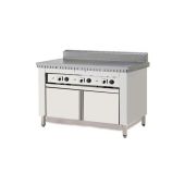 Cuocipiada Elettrico PL Modello CPE8 su vano con ante Piana in acciaio inox Capacità 8 piadine Piana in acciaio inox 