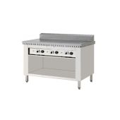 Cuocipiada Elettrico PL Modello CPE8 su vano a giorno Piana al cromo su vano inox a giorno Capacità 8 piadine Piana al cromo 