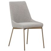 Poltroncina da interno TESR Struttura in metallo, effetto bronzo o ottonato seduta e schienale imbottiti, rivestimento in tessuto Modello 469-G1T