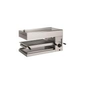 Salamandra a gas passante con piano di cottura mobile TX Superficie di Cottura cm 57,5x40 Zone Riscaldanti n° 1 Potenza kW 7,4 Modello 213001