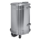 Gettacarte mobile a pedale a tenuta stagna MDL Modello STAGNO 792070