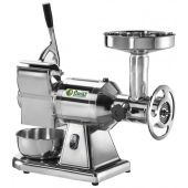 Abbinato Tritacarne Grattugia Modello 22T gruppo macinazione in acciaio inox Produzione oraria Tritacarne: Kg/h 150/250 Produzione oraria Grattugia: Kg/h 40
